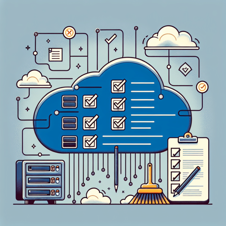  "Cloud Decluttering Checklist