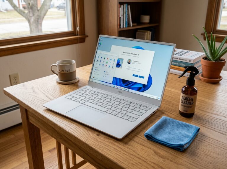 clean laptop for resale