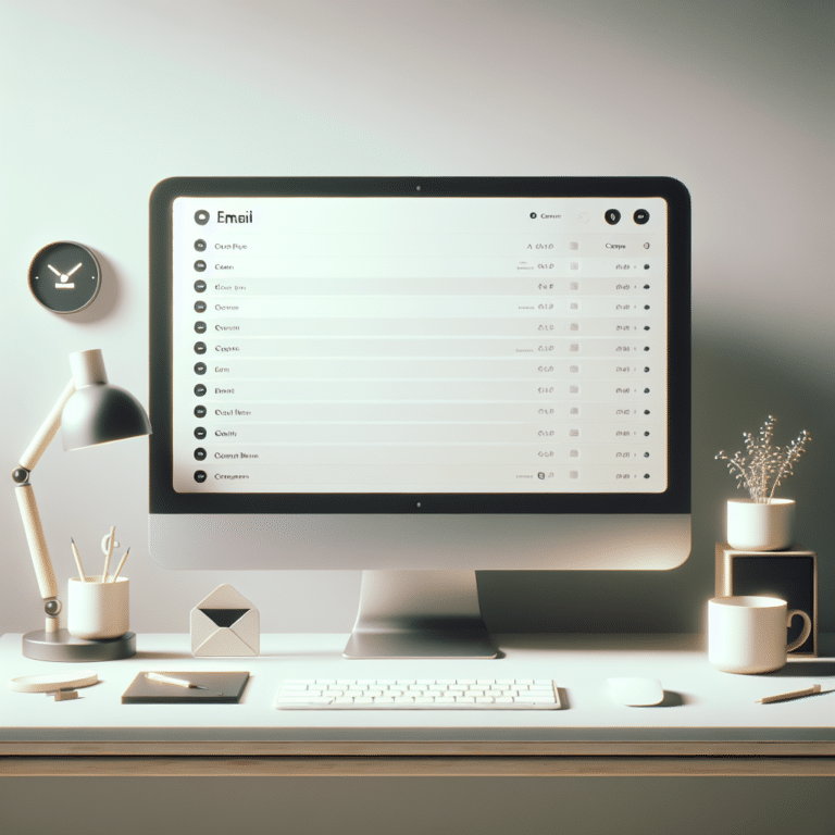 Building a Minimalist Email Inbox