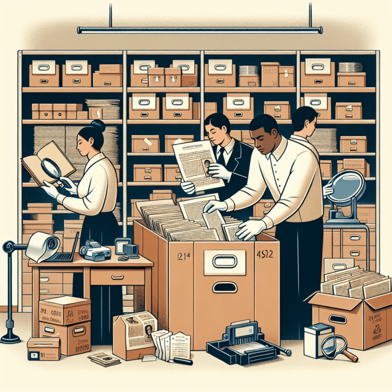  "Tips for Archiving Old Documents