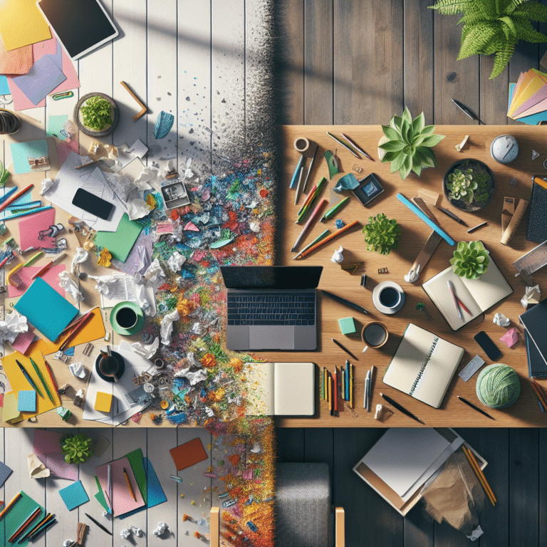 From Clutter to Clarity: A Minimalist’s Way of Productivity